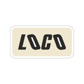 LOCO Board Sticker — Cream