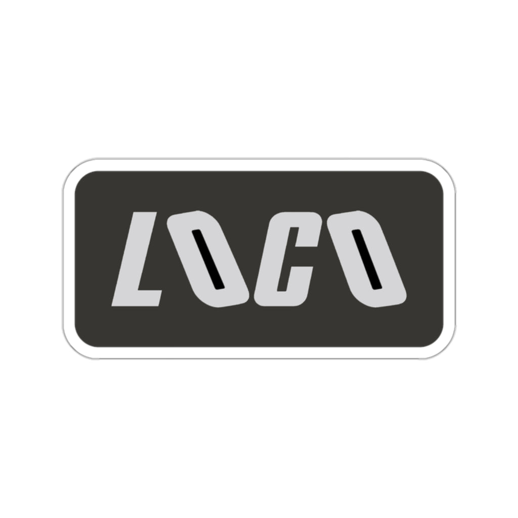 LOCO Board Sticker — Charcoal